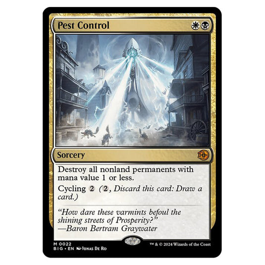 Magic The Gathering - Outlaws of Thunder Junction - The Big Score - Pest Control - 0022