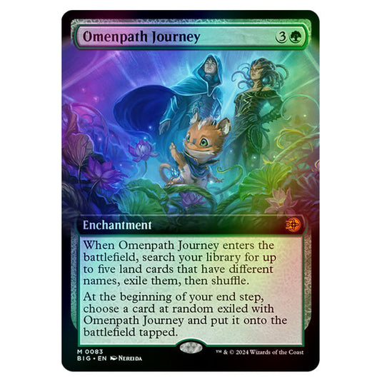 Magic The Gathering - Outlaws of Thunder Junction - The Big Score - Omenpath Journey (Extended Art) - 0083 (Foil)