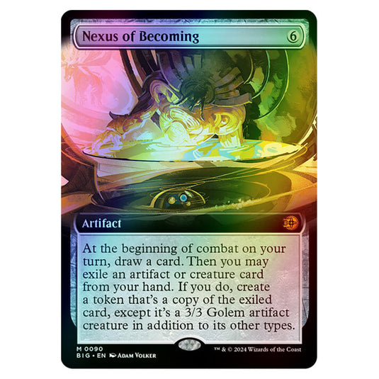 Magic The Gathering - Outlaws of Thunder Junction - The Big Score - Nexus of Becoming (Extended Art) - 0090 (Foil)