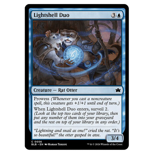 Magic The Gathering - Bloomburrow - Lightshell Duo - 0056