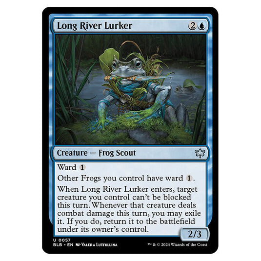 Magic The Gathering - Bloomburrow - Long River Lurker - 0057