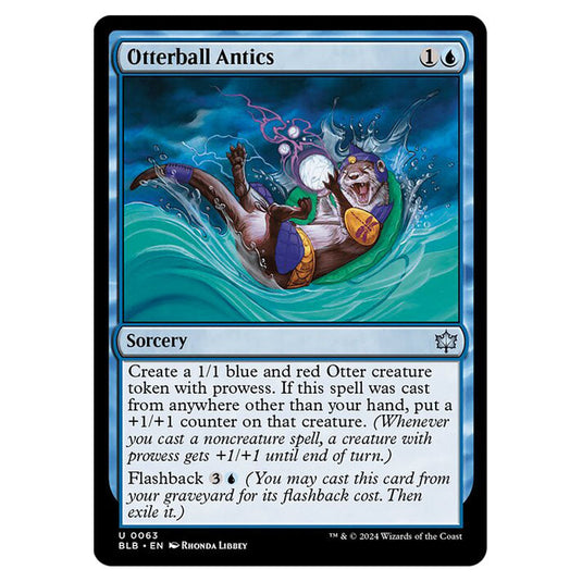 Magic The Gathering - Bloomburrow - Otterball Antics - 0063