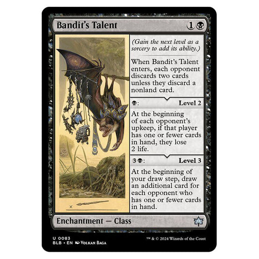 Magic The Gathering - Bloomburrow - Bandit's Talent - 0083