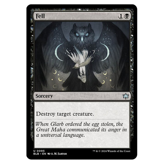 Magic The Gathering - Bloomburrow - Fell - 0095