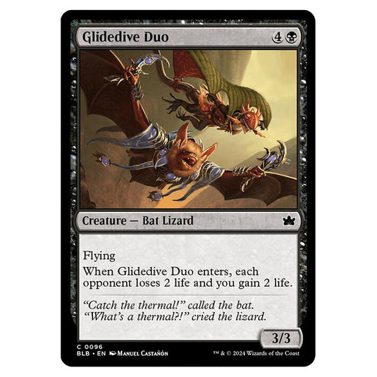 Magic The Gathering - Bloomburrow - Glidedive Duo - 0096