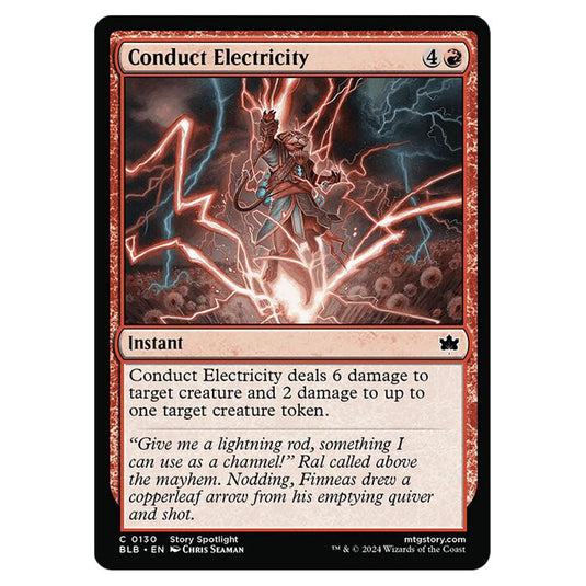 Magic The Gathering - Bloomburrow - Conduct Electricity - 0130