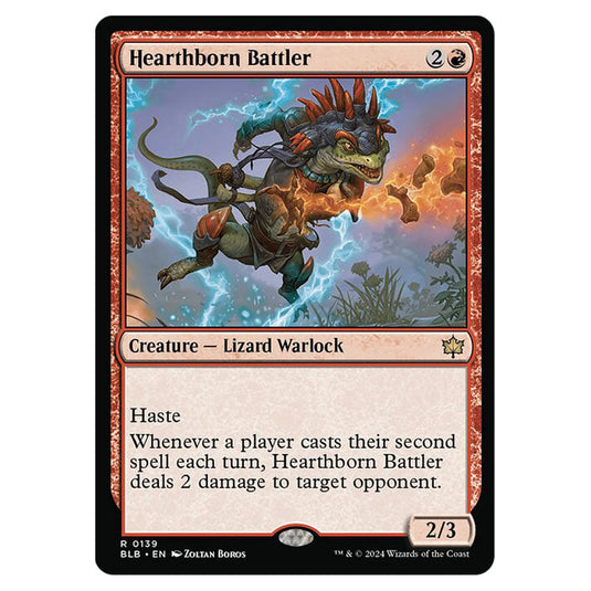 Magic The Gathering - Bloomburrow - Hearthborn Battler - 0139