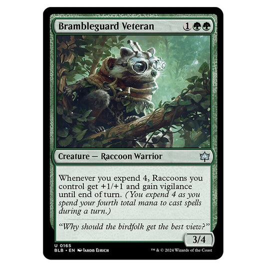 Magic The Gathering - Bloomburrow - Brambleguard Veteran - 0165