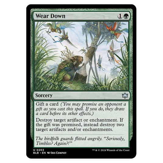 Magic The Gathering - Bloomburrow - Wear Down - 0203