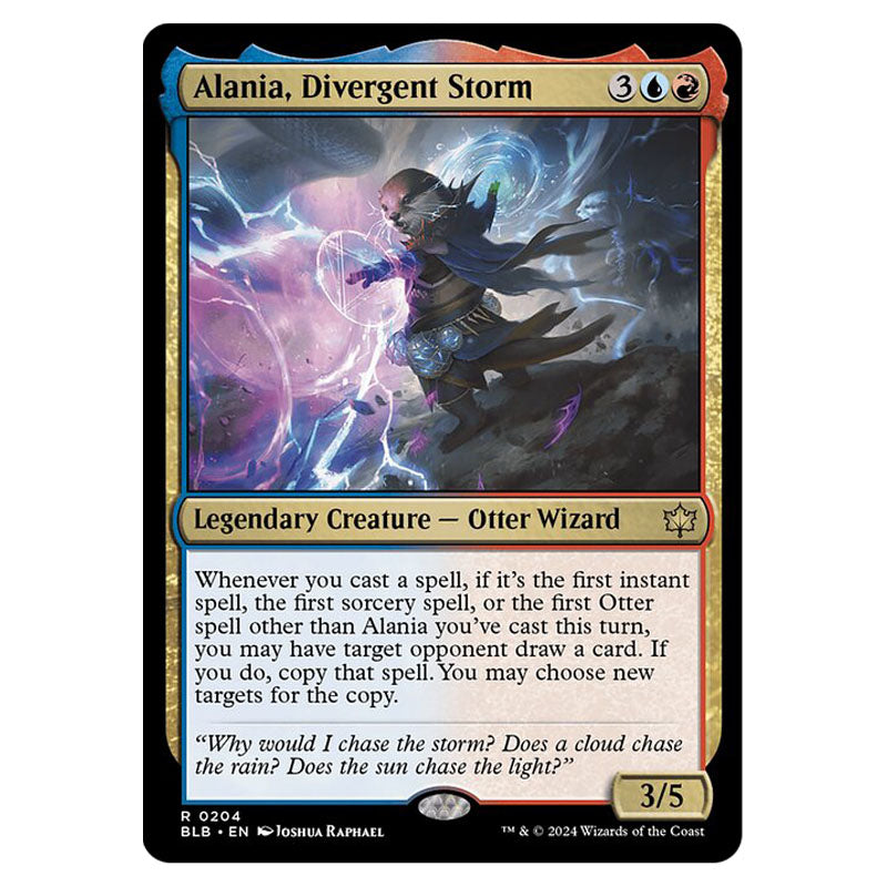 Magic The Gathering - Bloomburrow - Alania, Divergent Storm - 0204 Magic The Gathering - Bloomburrow - Alania, Divergent Storm - 0204