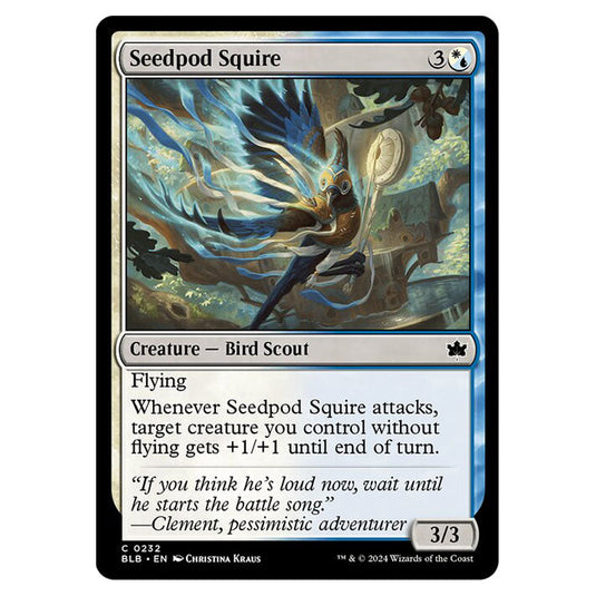 Magic The Gathering - Bloomburrow - Seedpod Squire - 0232