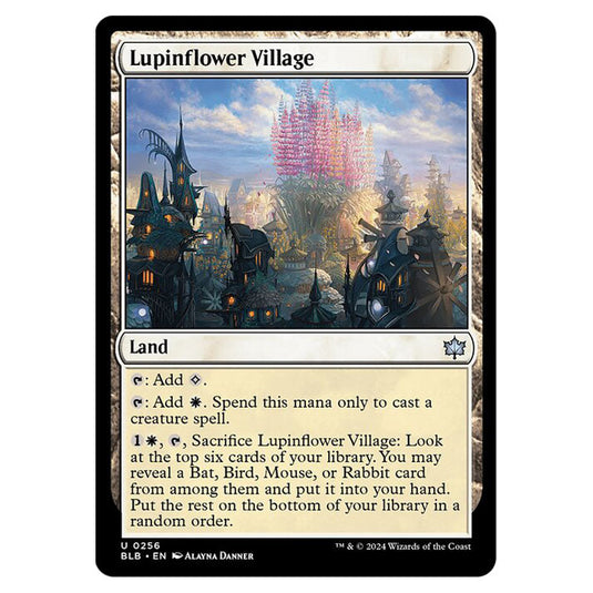 Magic The Gathering - Bloomburrow - Lupinflower Village - 0256