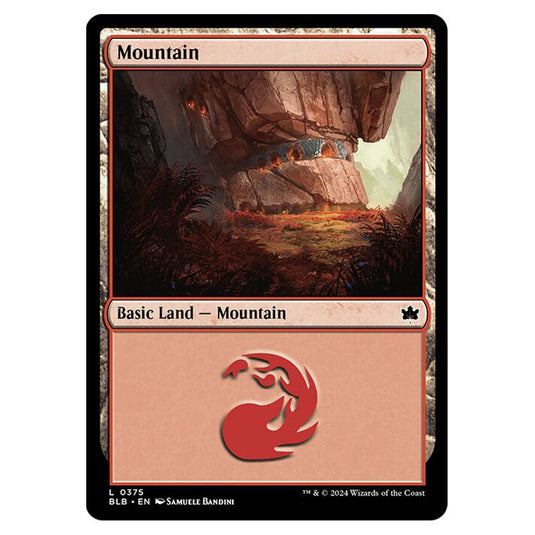 Magic The Gathering - Bloomburrow - Mountain - 0375