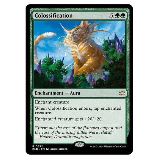 Magic The Gathering - Bloomburrow - Colossification - 0392
