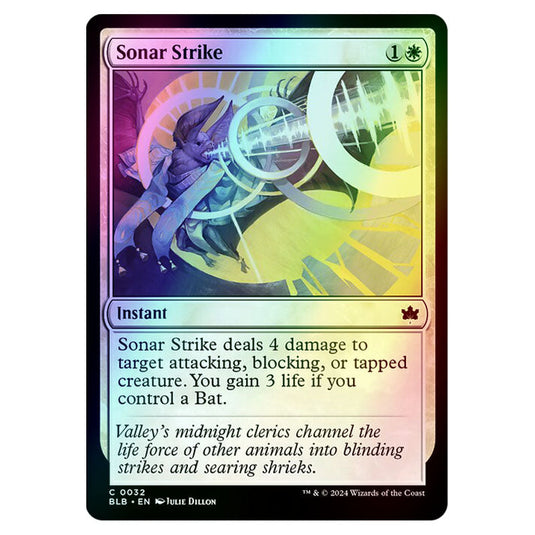 Magic The Gathering - Bloomburrow - Sonar Strike - 0032 (Foil)