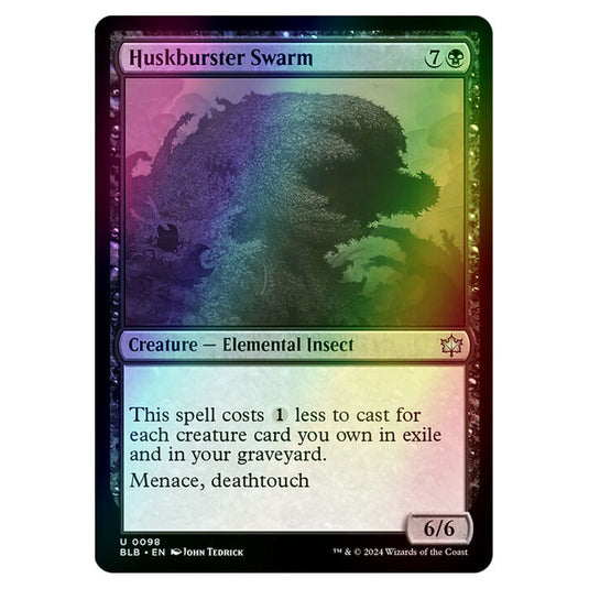 Magic The Gathering - Bloomburrow - Huskburster Swarm - 0098 (Foil)