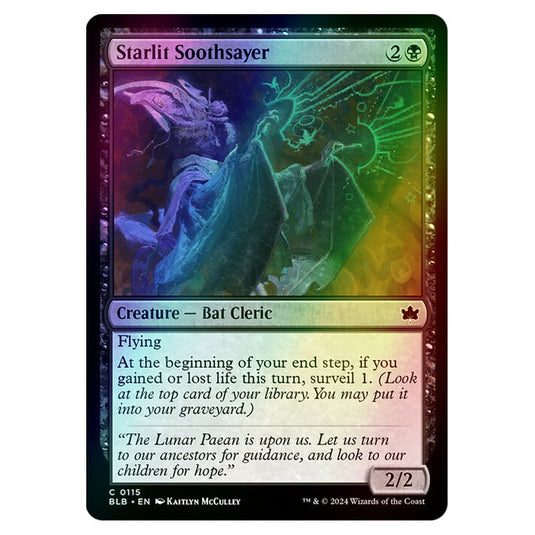 Magic The Gathering - Bloomburrow - Starlit Soothsayer - 0115 (Foil)
