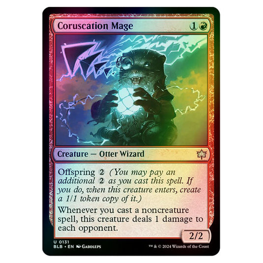 Magic The Gathering - Bloomburrow - Coruscation Mage - 0131 (Foil)
