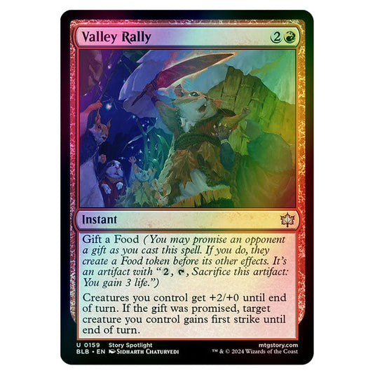 Magic The Gathering - Bloomburrow - Valley Rally - 0159 (Foil)