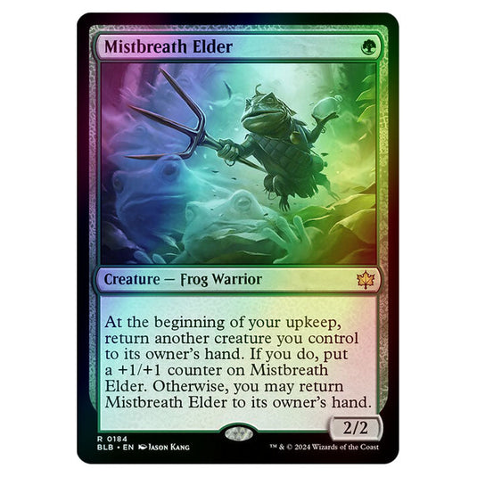 Magic The Gathering - Bloomburrow - Mistbreath Elder - 0184 (Foil)