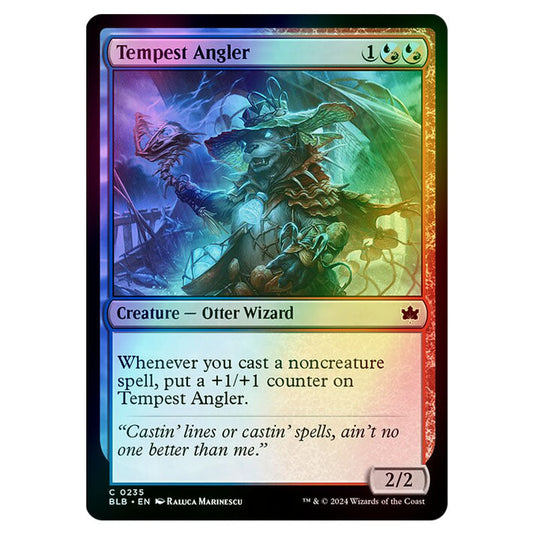 Magic The Gathering - Bloomburrow - Tempest Angler - 0235 (Foil)