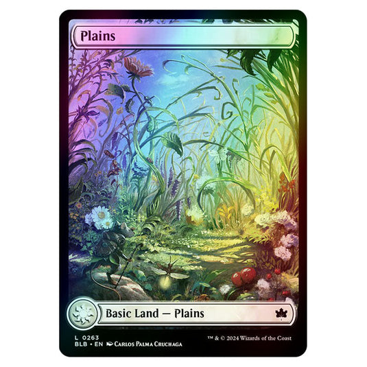 Magic The Gathering - Bloomburrow - Plains - 0263 (Foil)
