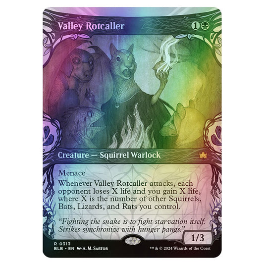 Magic The Gathering - Bloomburrow - Valley Rotcaller - 0313 (Foil)