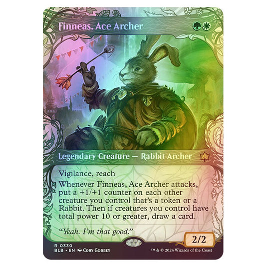 Magic The Gathering - Bloomburrow - Finneas, Ace Archer - 0330 (Foil)