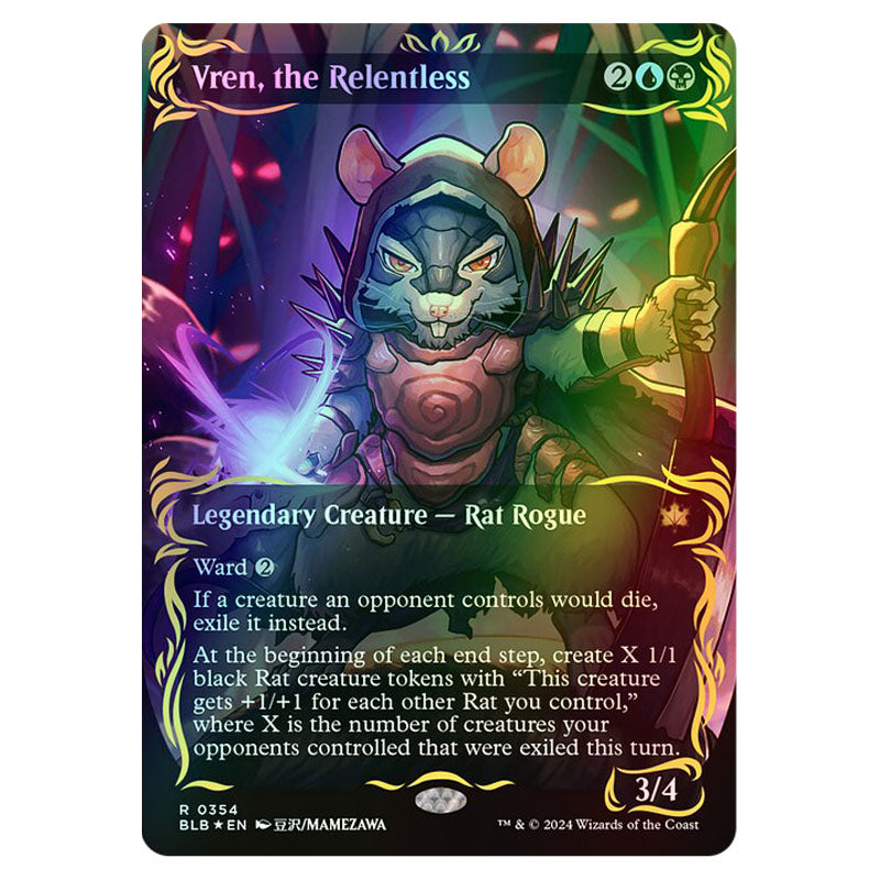 Magic The Gathering - Bloomburrow - Vren, the Relentless