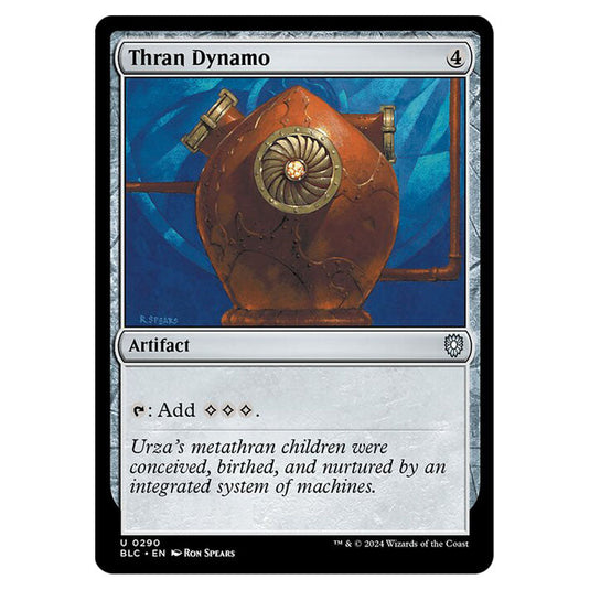 Thran Dynamo 0290 card from the Magic The Gathering set Bloomburrow Commander