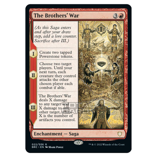 Magic The Gathering - The Brothers War - Commander - The Brothers' War
