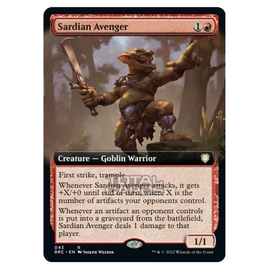 Magic The Gathering - The Brothers War - Commander - Sardian Avenger