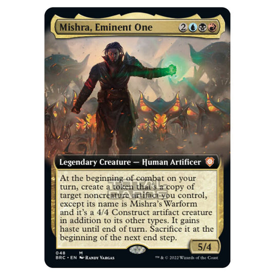 Magic The Gathering - The Brothers War - Commander - Mishra, Eminent One