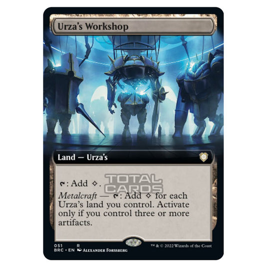 Magic The Gathering - The Brothers War - Commander - Urza's Workshop