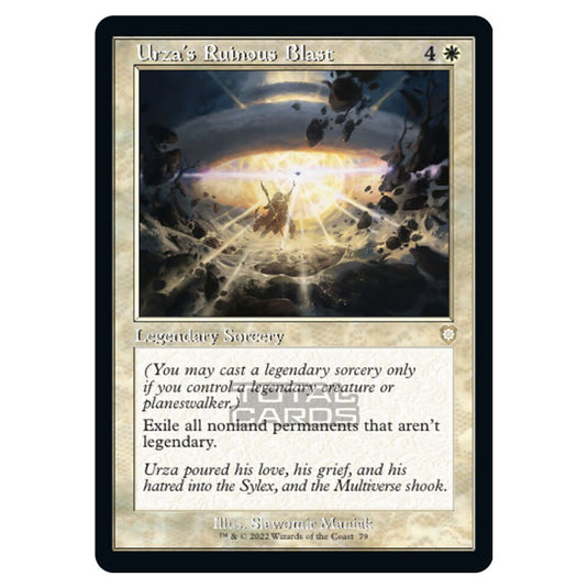 Magic The Gathering - The Brothers War - Commander - Urza's Ruinous Blast