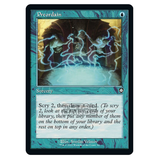 Magic The Gathering - The Brothers War - Commander - Preordain