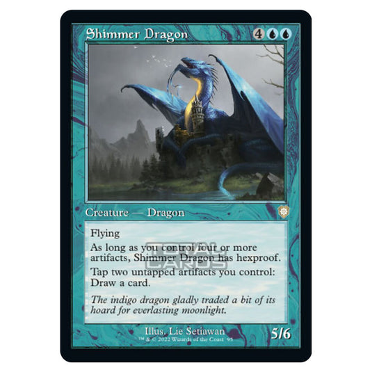 Magic The Gathering - The Brothers War - Commander - Shimmer Dragon