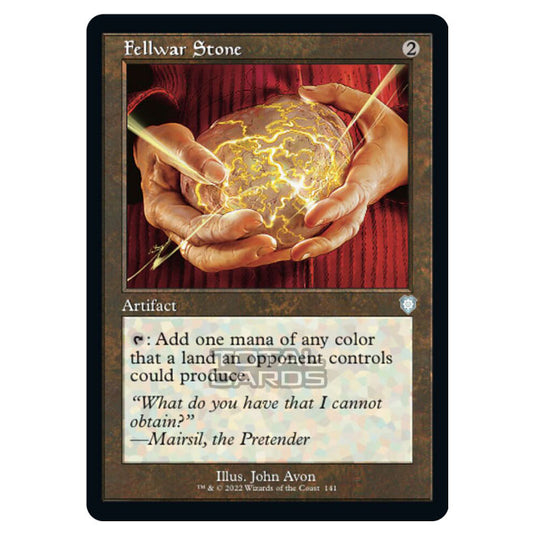 Magic The Gathering - The Brothers War - Commander - Fellwar Stone