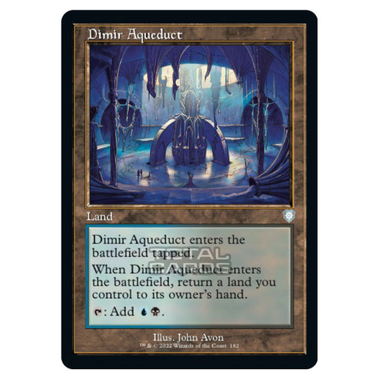 Magic The Gathering - The Brothers War - Commander - Dimir Aqueduct