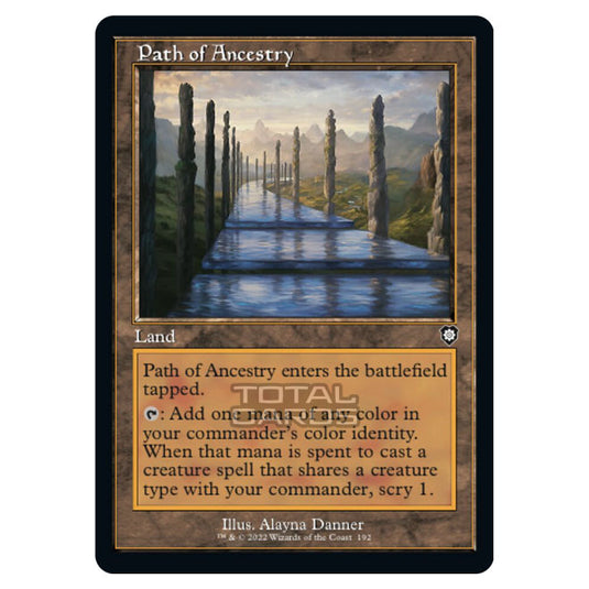 Magic The Gathering - The Brothers War - Commander - Path of Ancestry
