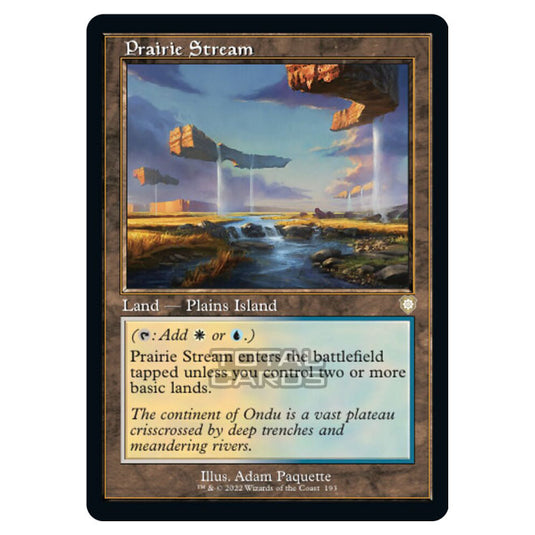 Magic The Gathering - The Brothers War - Commander - Prairie Stream