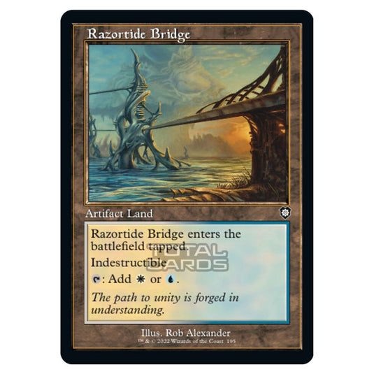 Magic The Gathering - The Brothers War - Commander - Razortide Bridge