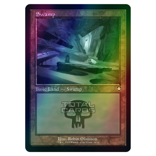 Magic The Gathering - The Brothers War - Commander - Swamp (Foil)