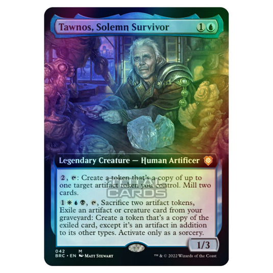 Magic The Gathering - The Brothers War - Commander - Tawnos, Solemn Survivor (Foil)