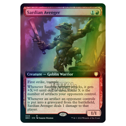 Magic The Gathering - The Brothers War - Commander - Sardian Avenger (Foil)