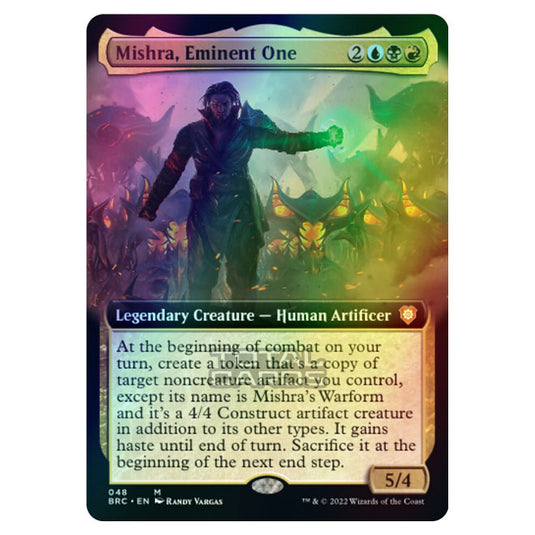 Magic The Gathering - The Brothers War - Commander - Mishra, Eminent One (Foil)