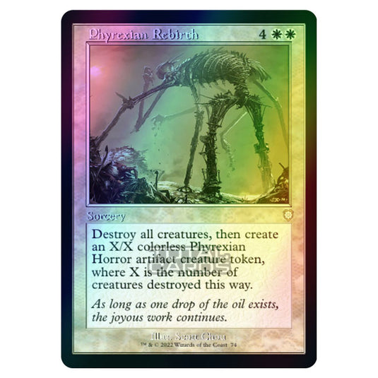 Magic The Gathering - The Brothers War - Commander - Phyrexian Rebirth (Foil)