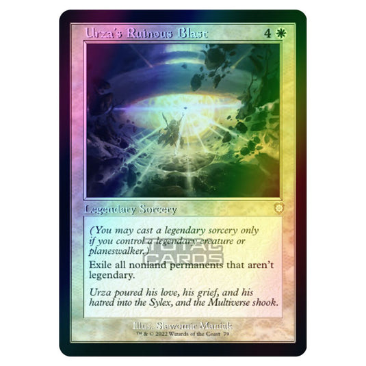 Magic The Gathering - The Brothers War - Commander - Urza's Ruinous Blast (Foil)