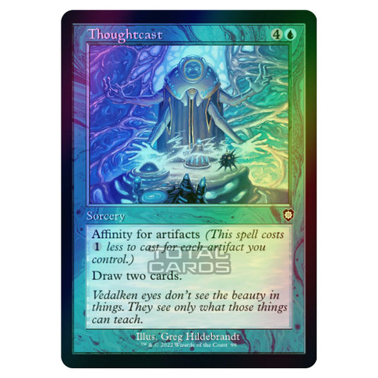 Magic The Gathering - The Brothers War - Commander - Thoughtcast (Foil)