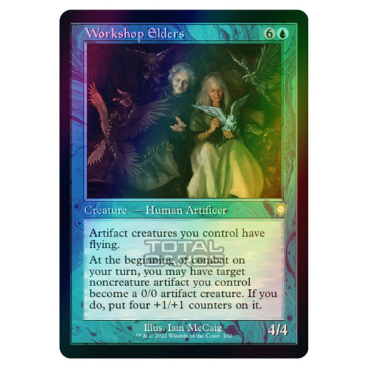 Magic The Gathering - The Brothers War - Commander - Workshop Elders (Foil)